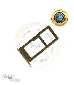 خشاب سیم کارت مموری  سامسونگ samsung A530/A8 2018 طلایی اورجینال/ holder sim
