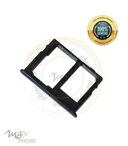 خشاب سیم کارت و مموری سامسونگ جی 4 پلاس مشکی  اورجینال | Holder sim Samsung j4 Plus (j415)
