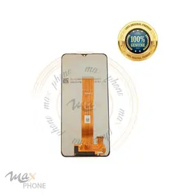 تاچ ال سی دی سامسونگ شرکتی دبی (سرویس پک) آ 12  فول ورژن مشکی اورجینال | touch lcd Samsung A12 (A125) service pack