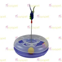 اسبابا بازی گربه مشا (هپی پت) فنر دار سوسنی