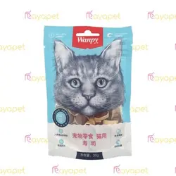 تشویقی گربه ونپی مرغ و ماهی سوشی 30 گرمی | مایاپت