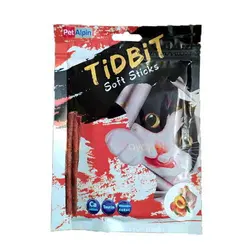 تشویقی مدادی نرم گربه پت آلپین ده عدی مرغ و هلو | مایاپت