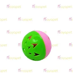 اسباب بازی گربه توپ مشا هپی پت سایزM سبزصورتی | مایاپت