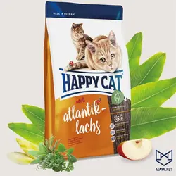 هپی کت سوپر پریمیوم Atlantik Lachs چهار کیلویی بالغ | مایاپت
