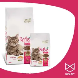 غذای خشک گربه بالغ رفلکس طعم مرغ 3 کیلویی | مایاپت