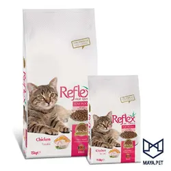 غذای خشک گربه بالغ رفلکس طعم مرغ 3 کیلویی | مایاپت