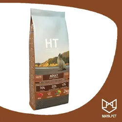 غذای گربه بالغ ترکیبی اچ تی گوشت گوساله و مرغ 2Kg | مایاپت