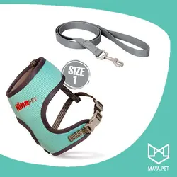 قلاده کتفی پددار سایز 1 همراه با لید | مایاپت