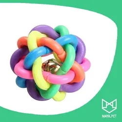 توپ ماکارونی 8 سانتی متری هپی پت | مایاپت