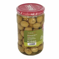 زیتون سبز ویژه 650 گرم شیشه پیک