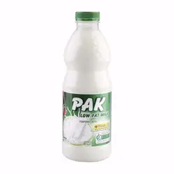 شیر کم چرب بطری ویتامینD یک لیتری پاک