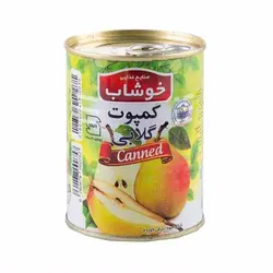 کمپوت گلابی کلیددار 350 گرمی خوشاب
