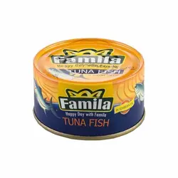 کنسرو ماهی تن در روغن سویا 180 گرمی فامیلا