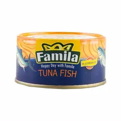 کنسرو ماهی تن در روغن سویا 180 گرمی فامیلا