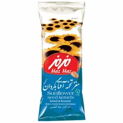 مغز تخمه آفتاب گردان 40 گرمی مزمز