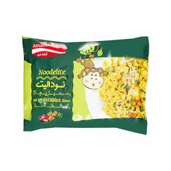 نودل سبزیجات 75 گرمی آماده لذیذ