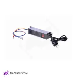 پاور ماژول 2 پورتی دارای خروجی مخصوص فن | کارن شبکه