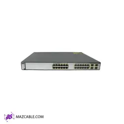 سوئیچ 24 پورتPOE-1000سری3750سیسکو Ws-c3750G-24PS-S | کارن شبکه