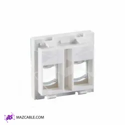 فیس پلیت 2 پورت | کارن شبکه