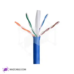 کابل شبکه CAT6 UTP نگزنس با تست فلوک | کارن شبکه