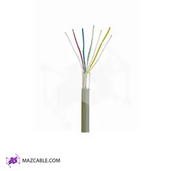 کابل مخابراتی 6زوج 0.5 طوسی رسانا اراک CU | کارن شبکه