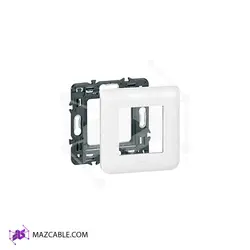 کادر توکار دو ماژول لگراند به همراه حلقه چنگکی | کارن شبکه