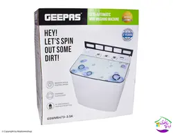 مینی واش دوقلو جیپاس مدلGSWM6473