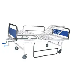 تخت بیمارستانی خانگی سه شکن مکانیکی - مدیکال اید