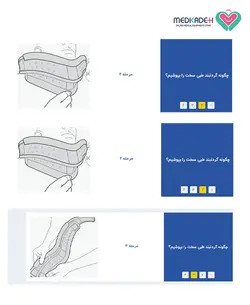 گردنبند طبی سخت پاک سمن  paksaman 002