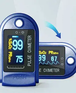 پالس اکسیمتر فینگرتیپ - FINGERTIP(با وبند آویز) - فروشگاه تجهیزات پزشکی و آرایشی مدکده