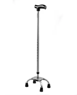 عصای چهارپایه سیلور دسته TESSY Cane T05 pvc