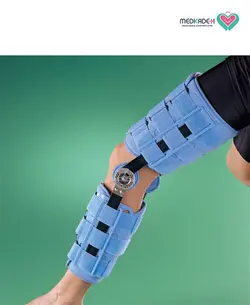 زانوبندکنترلر اپو مدل OppO 4039 - بریس مدرج زانو 46 سانت - تک سایز - فروشگاه تجهیزات پزشکی و آرایشی مدکده