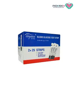 نوار تست قند خون الگانس (Elegance blood sugar strip)