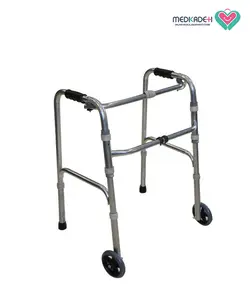 واکر تاشو چرخ دارچینی Wheeled folding walker