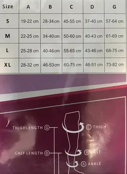 جوراب ضد آمبولی ورنا کفه دار تا زیر زانو VERNA Anti-embolism socks AD - فروشگاه تجهیزات پزشکی و آرایشی مدکده