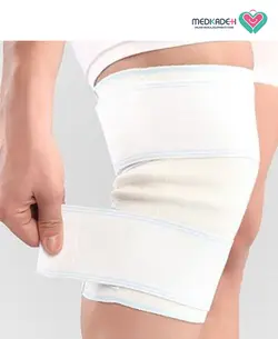 زانوبند ساده پشمی (با تنظيم فشار) پاک سمن 043 paksaman