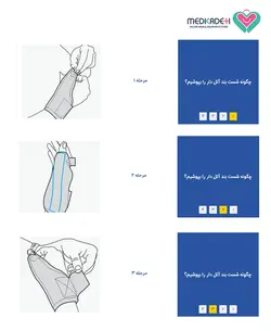 شست بند آتل دار پاک سمن paksaman 053
