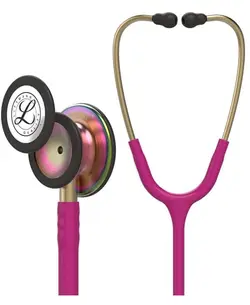 Littmann classic III Rainbow Raspberry 5806 گوشی لیتمن سرخابی رنگین کمانی