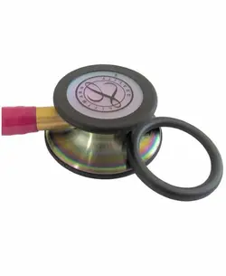 Littmann classic III Rainbow Raspberry 5806 گوشی لیتمن سرخابی رنگین کمانی