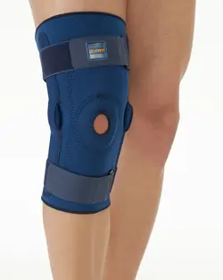 زانوبند طبی آتل دار متحرک باکش دوبل داکترمد DR-K011