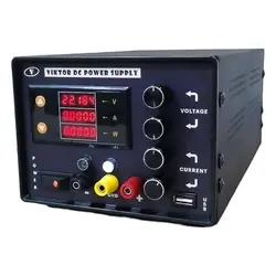 منبع تغذیه متغیر آزمایشگاهی VIKTOR مدل 310B