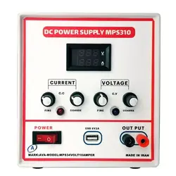 منبع تغذیه آزمایشگاهی AVA مدل MPS310 (34 ولت 10 آمپر)