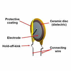 خازن عدسی 8.2 پیکو فاراد 50 ولت