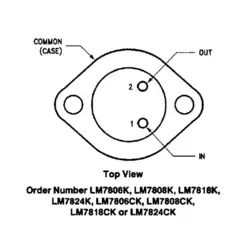 آی سی رگولاتور LM7808K اورجینال