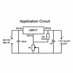 آی سی رگولاتور LM317 اورجینال