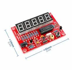 ماژول فرکانس متر دیجیتال 5 بیتی 1HZ تا 50MHZ