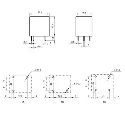 رله 24 ولت 15 آمپر میلون MPB-S-124-C مارک MEISHUO