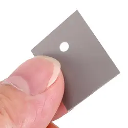 عایق سیلیکونی TO-3P و TO-247 - ابعاد: 20x25x0.3mm