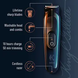 ماشین اصلاح ژیلت آمریکا Gillette King C