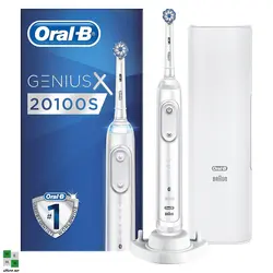 مسواک برقی اورال بی مدل جنیوس X 20100 - سفید (با گارانتی اصل اروپا)
